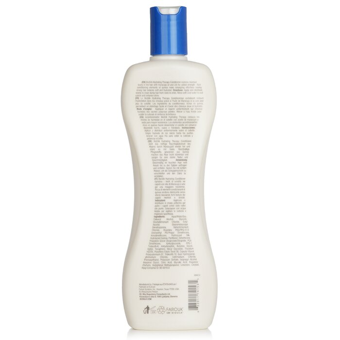 Biosilk hydrating therapy conditioner with quinoa and maracuja oil 355ml/12oz