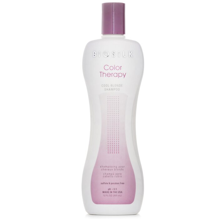 Biosilk Color Therapy cool blonde shampoo 355ml/12oz