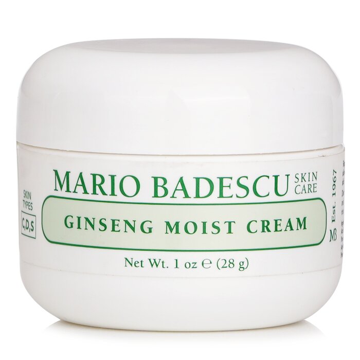 Mario Badescu ginseng moist cream for combination, dry, and sensitive skin 29ml/1oz