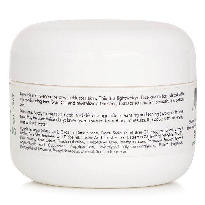 Mario Badescu ginseng moist cream for combination, dry, and sensitive skin 29ml/1oz