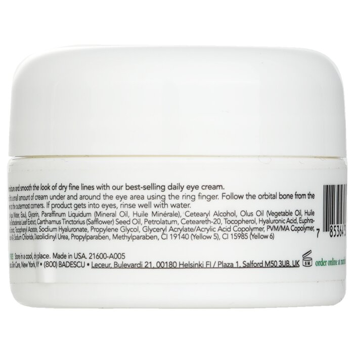 Mario Badescu hyaluronic eye cream for all skin types 14ml/0.5oz