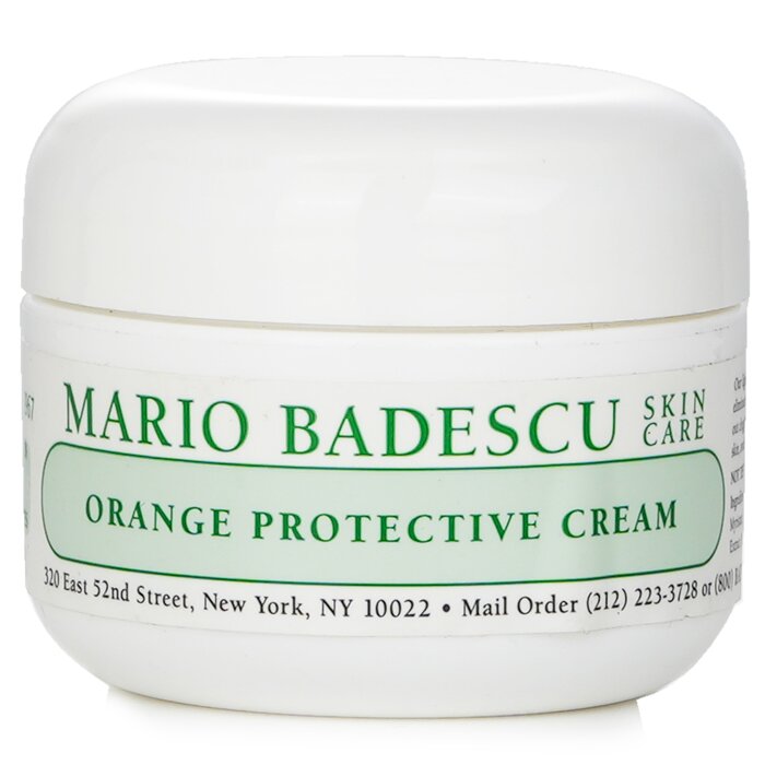 Mario Badescu orange protective cream for combination, dry, and sensitive skin 29ml/1oz