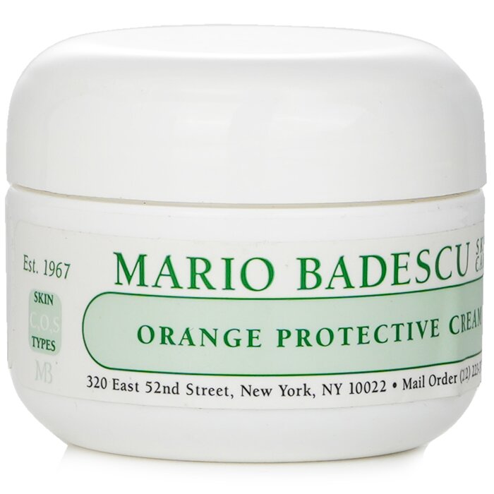 Mario Badescu orange protective cream for combination, dry, and sensitive skin 29ml/1oz