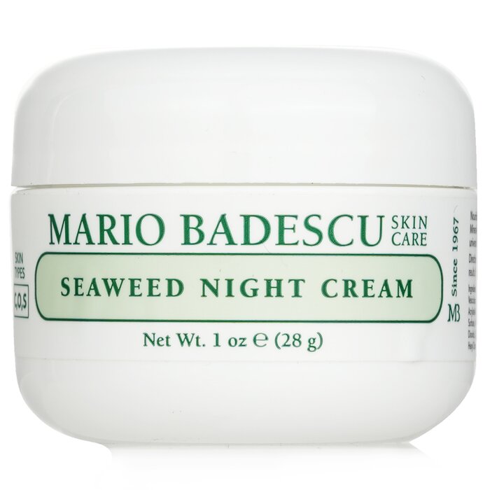 Mario Badescu seaweed night cream for combination, oily, and sensitive skin 29ml/1oz