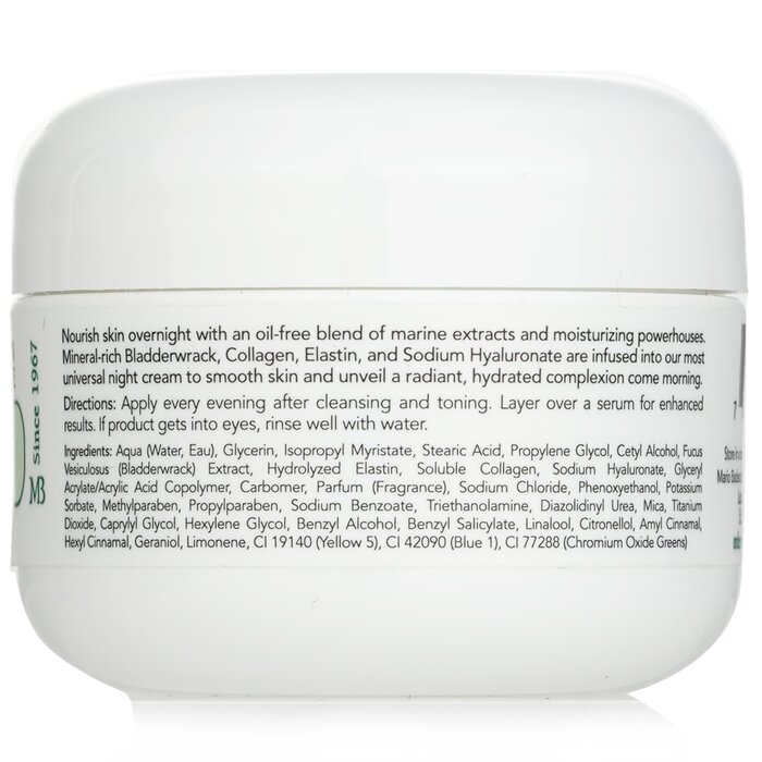 Mario Badescu seaweed night cream for combination, oily, and sensitive skin 29ml/1oz