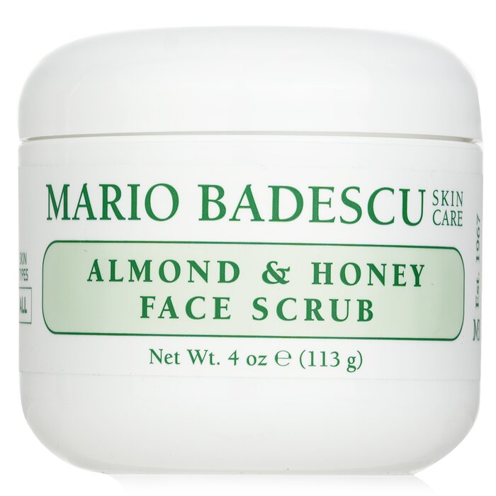 Mario Badescu almond & honey non-abrasive face scrub for all skin types 118ml/4oz