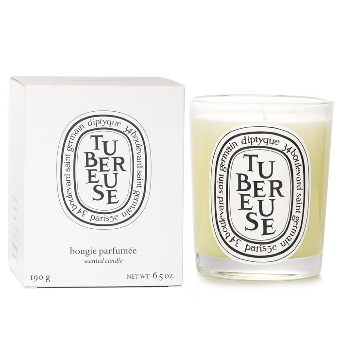 Diptyque scented candle in tuberose 190g/6.5oz
