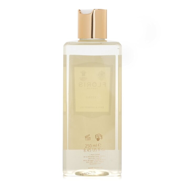 Floris moisturising bath and shower gel with olive oil 250ml/8.5oz