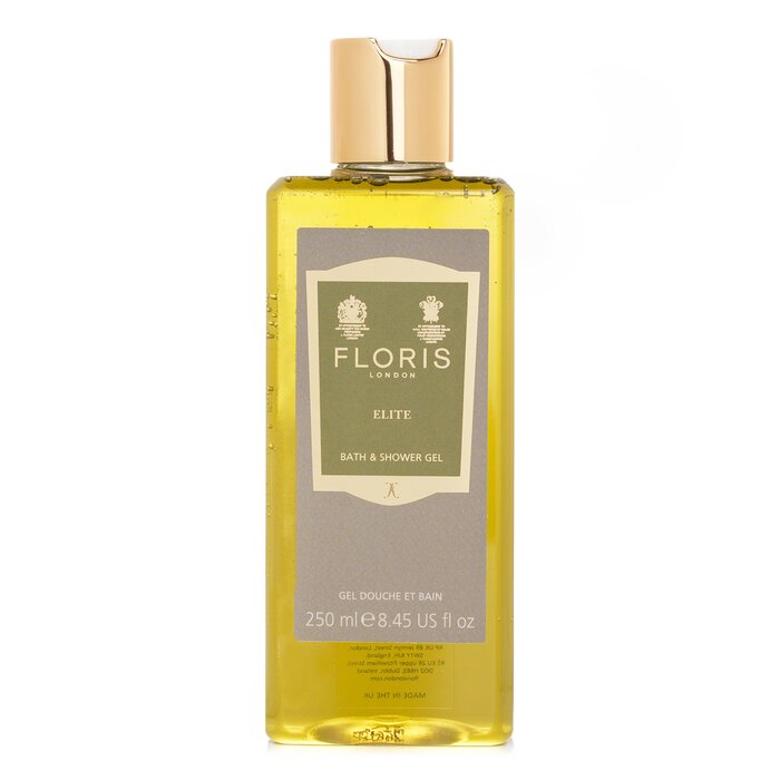 Floris elite moisturising bath and shower gel 250ml
