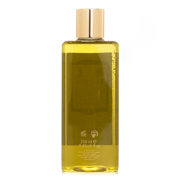Floris elite moisturising bath and shower gel 250ml