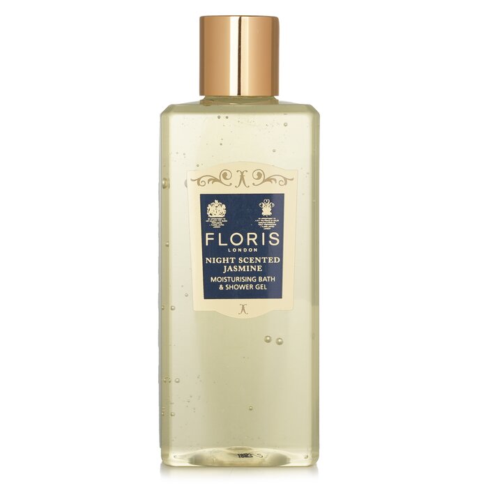 Floris Night Scented Jasmine Moisturising Bath & Shower Gel 250ml