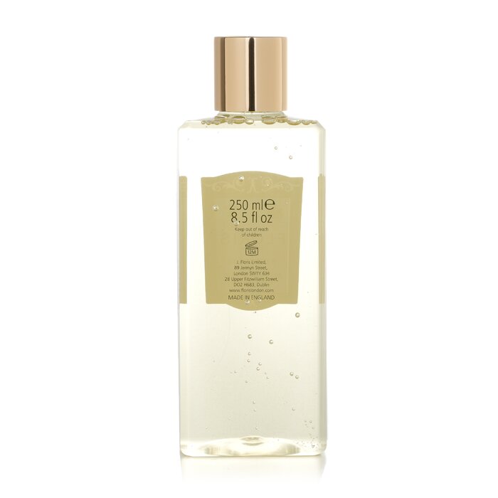 Floris white rose moisturising bath & shower gel 250ml/8.5oz