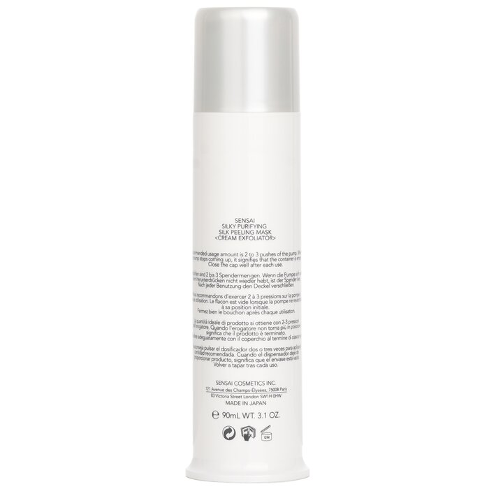 Kanebo Sensai silky purifying silk peeling mask 90ml