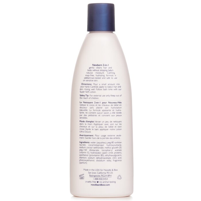 Noodle & Boo newborn 2-in-1 hair and body wash 237ml/8oz