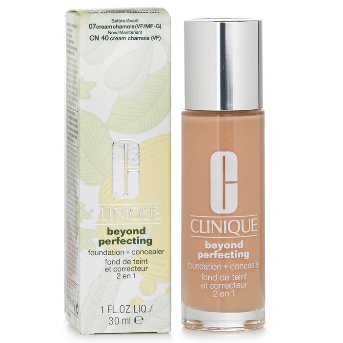 Clinique Beyond Perfecting Foundation & Concealer - #14 Vanilla 30ml/1oz
