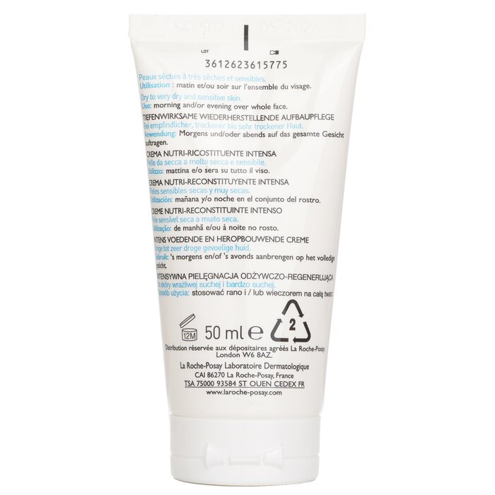 La Roche-Posay Nutritic intense nutri-reconstituting cream for face 50ml/1.7oz
