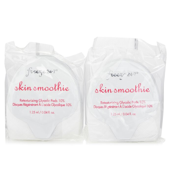 Freeze 24/7 retexturizing glycolic pads with 10% glycolic acid, 16 pads