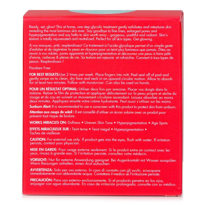 Freeze 24/7 retexturizing glycolic pads with 10% glycolic acid, 16 pads