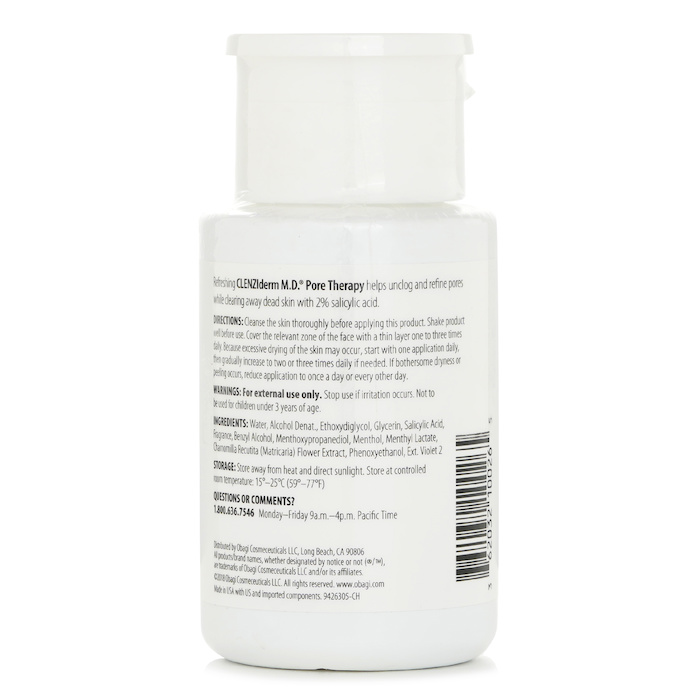 Obagi Clenziderm M.D. pore therapy with salicylic acid 148ml/5oz