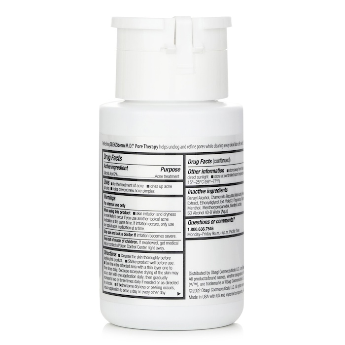 Obagi Clenziderm M.D. pore therapy with salicylic acid 148ml/5oz