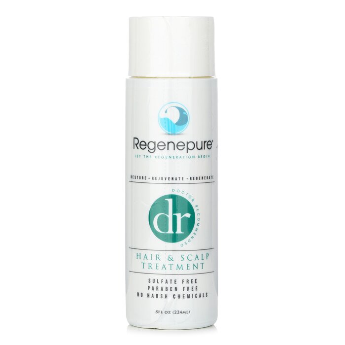 Regenepure hair and scalp treatment shampoo with saw palmetto extract 224ml/8oz