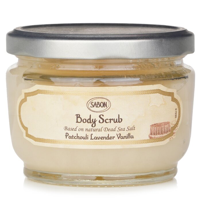 Sabon body scrub with patchouli lavender vanilla 320g/11.3oz