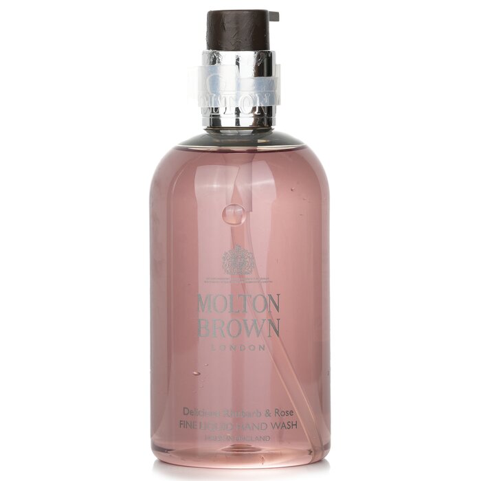 Molton Brown delicious rhubarb & rose fine liquid hand wash 300ml