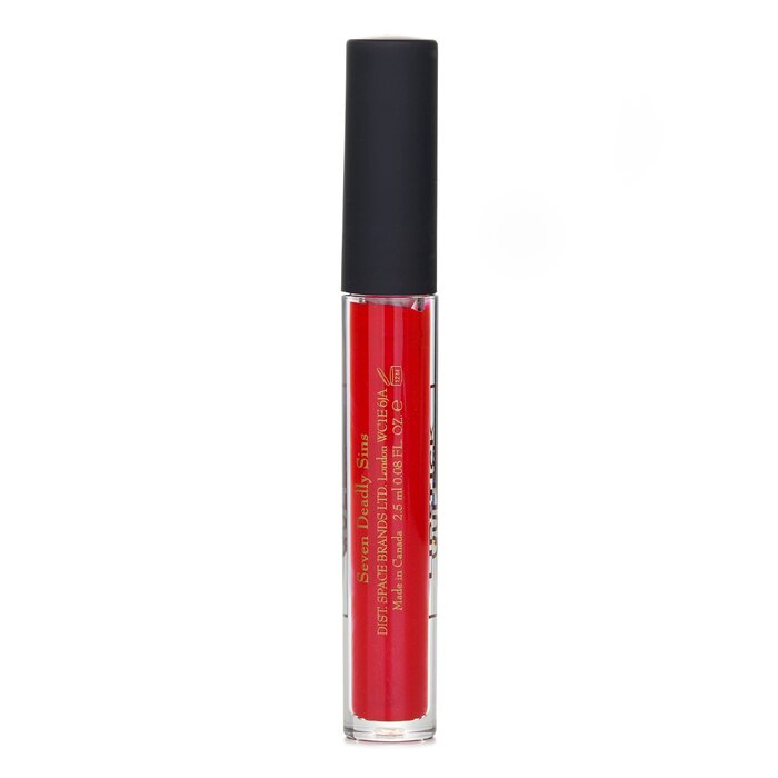 Lipstick Queen Seven Deadly Sins lip gloss in Lust (Fiery Red Coral) 2.5ml/0.08oz