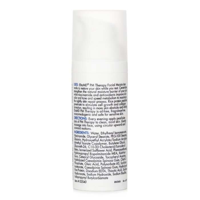 EltaMD PM Therapy facial moisturizer with ceramides and niacinamide 48g/1.7oz