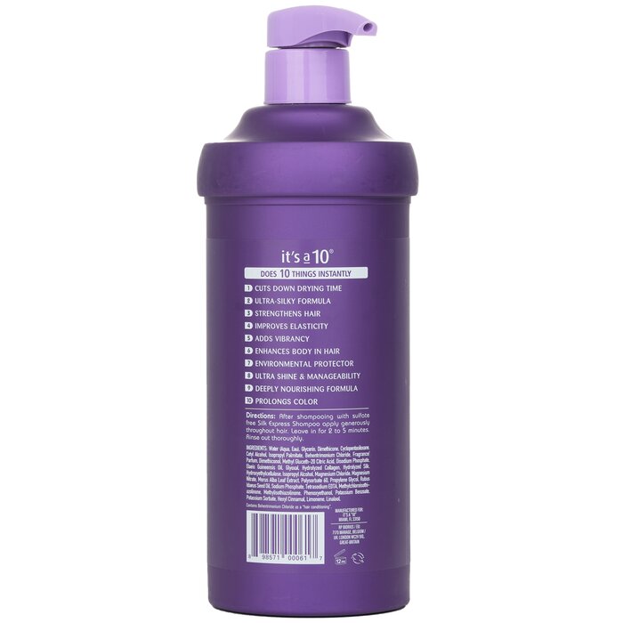 IT'S A 10 Silk Express miracle silk conditioner 517.5ml/17.5oz