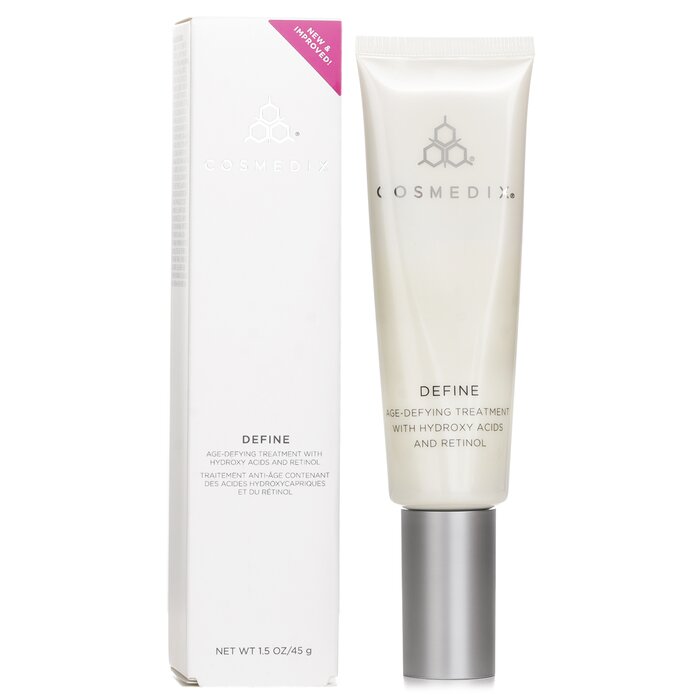 Cosmedix Define age-defying treatment with hydroxy acids and retinol 45g/1.5oz