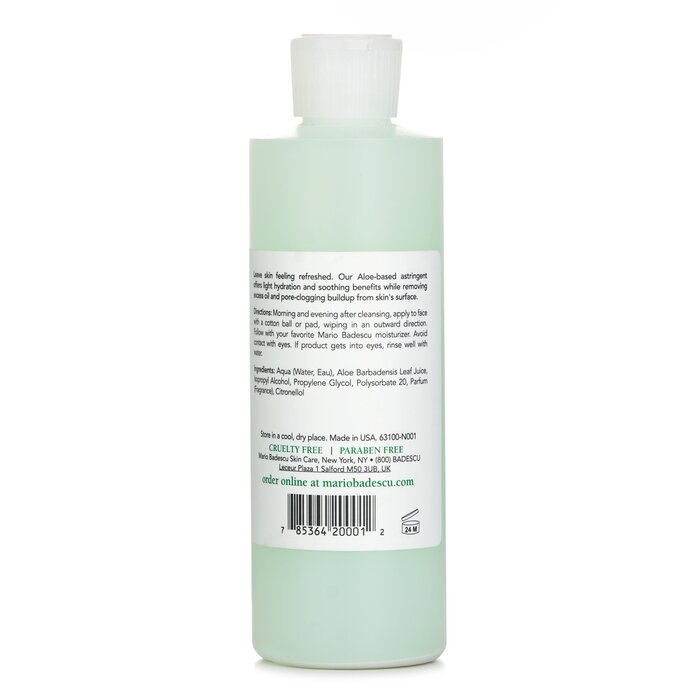 Mario Badescu Aloe Lotion for combination, dry, and sensitive skin 236ml/8oz