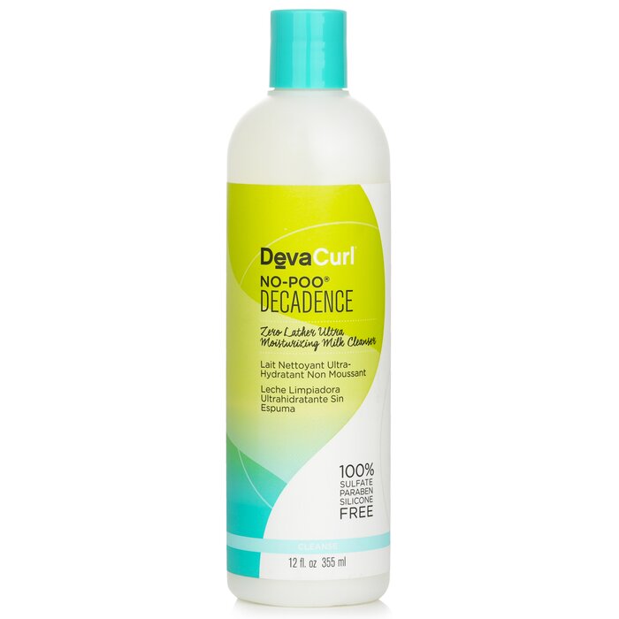DevaCurl No-Poo Decadence ultra moisturizing milk cleanser for super curly hair 355ml/12oz