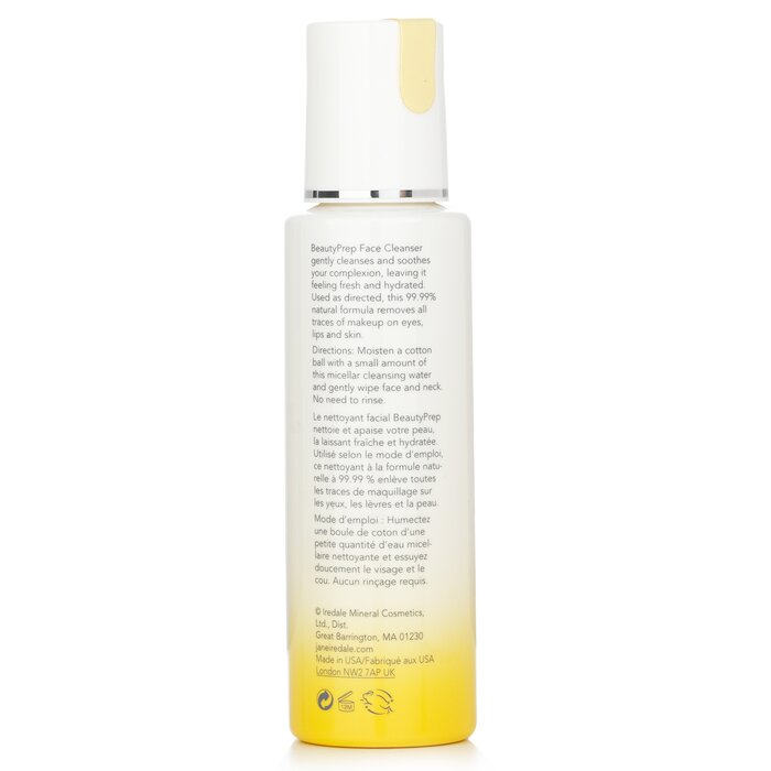 Jane Iredale BeautyPrep face cleanser with micellar technology 90ml/3.04oz