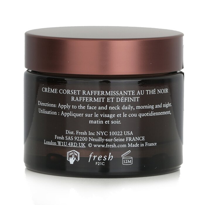 Fresh black tea firming corset cream for face and neck 50ml/1.6oz