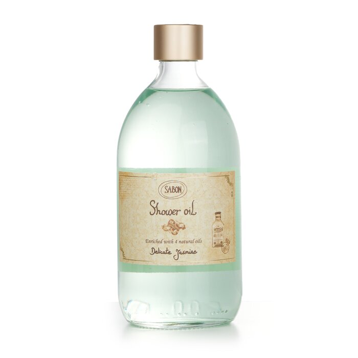 Sabon shower oil with delicate jasmine for body 500ml/17.59oz