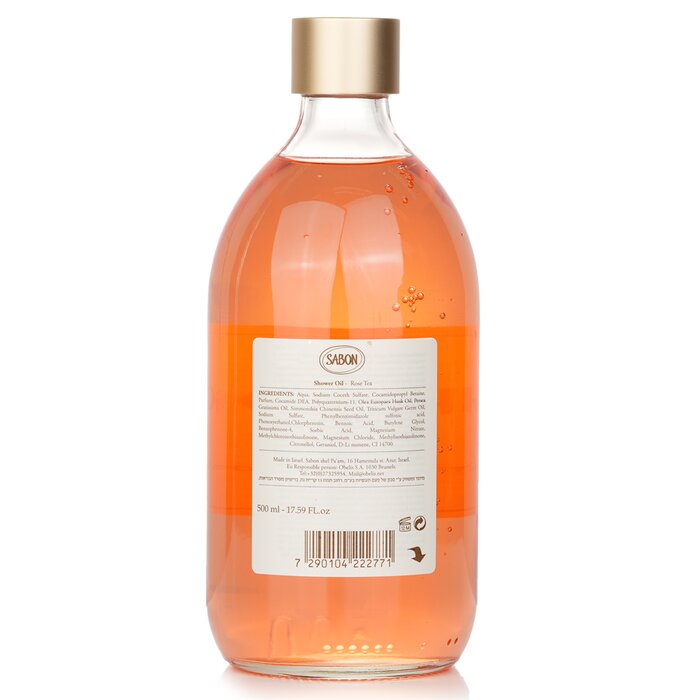 Brand: SabonOld Name: Shower Oil - Rose Tea 500ml/17.59ozSize: 500ml/17.59ozDescription: Introducing Sabon Shower Oil in Rose Tea – a luxurious bathing experience that transforms your daily routine into a pampering ritual. This subtly-scented, deeply mois