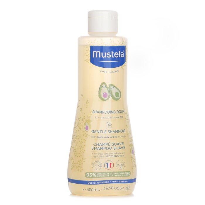 Mustela gentle shampoo with chamomile extract for babies 500ml/16.9oz