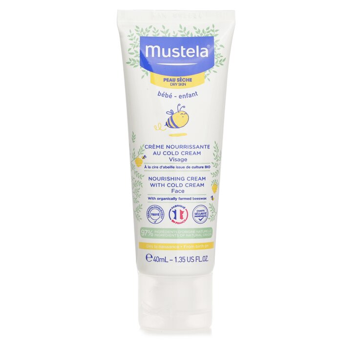 Mustela nourishing cream with cold cream for face 40ml/1.35oz