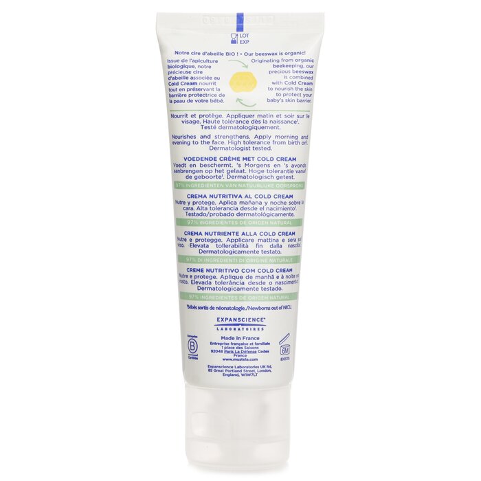 Mustela nourishing cream with cold cream for face 40ml/1.35oz