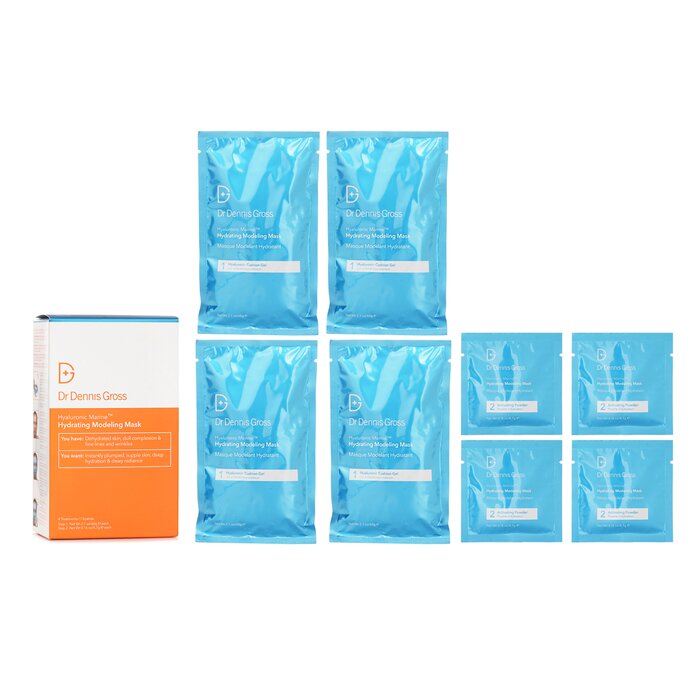 DR Dennis Gross hyaluronic marine hydrating modeling mask 4 treatments