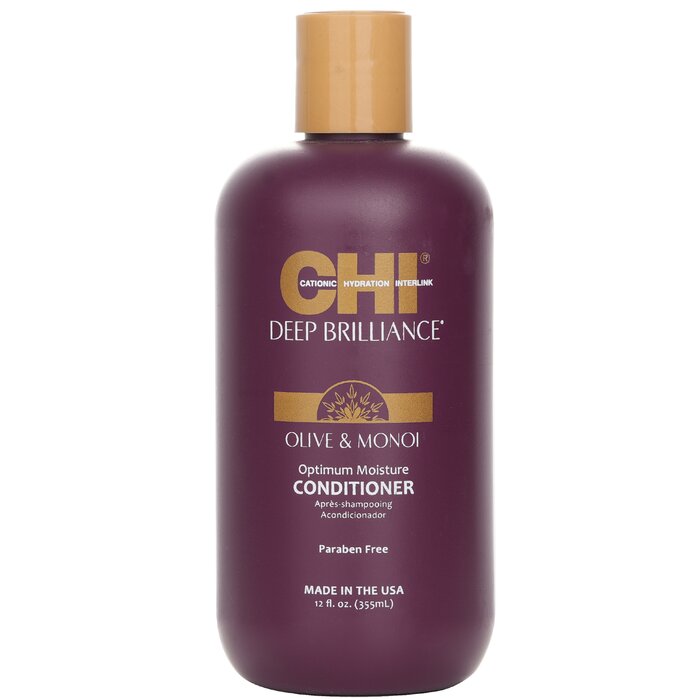 Chi Deep Brilliance Olive & Monoi Moisture Conditioner 355ml/12oz