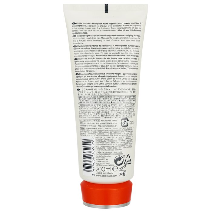 Kérastase Nutritive Lait Vital lightweight conditioner for normal to slightly dry hair 200ml/6.8oz