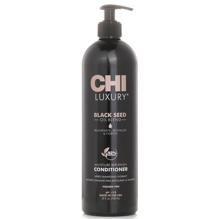 Chi luxury black seed oil moisture replenish conditioner 739ml/25oz