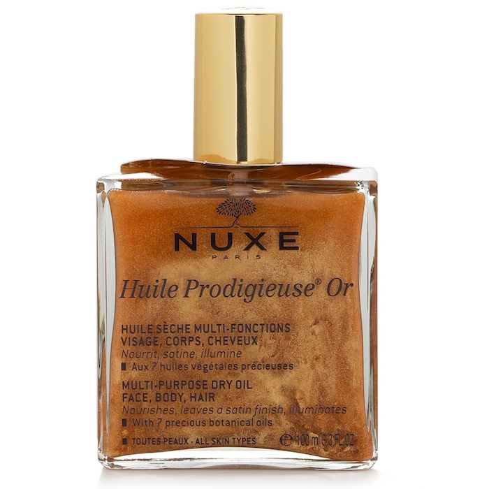 Nuxe Huile Prodigieuse Or multi-purpose dry oil 100ml/3.3oz for face, body, and hair