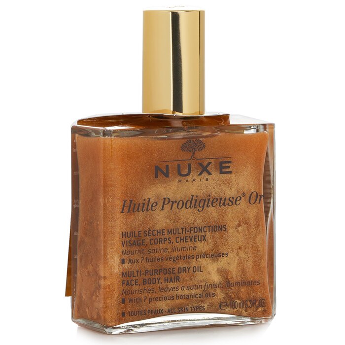 Nuxe Huile Prodigieuse Or multi-purpose dry oil 100ml/3.3oz for face, body, and hair
