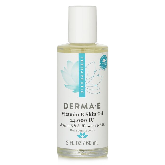 Derma E therapeutic vitamin E skin oil with safflower oil for face 60ml/2oz