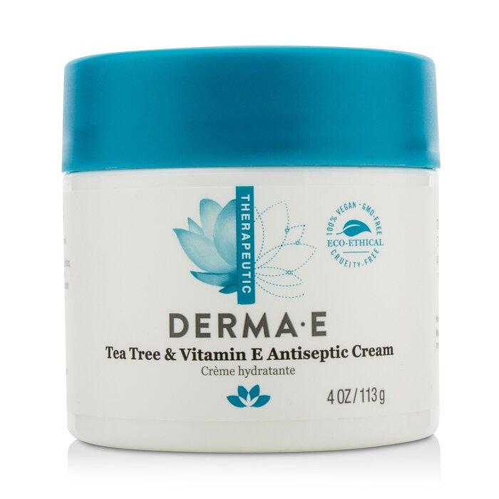 Derma E therapeutic tea tree & vitamin E antiseptic cream 113g/4oz
