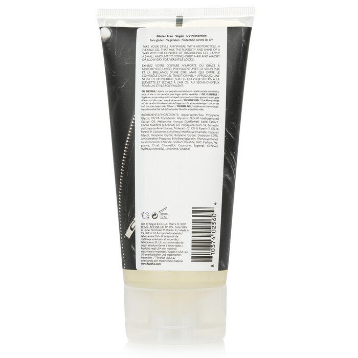 R+Co Motorcycle flexible gel 147ml/5oz with coconut oil and sunflower seed extract for all hair types