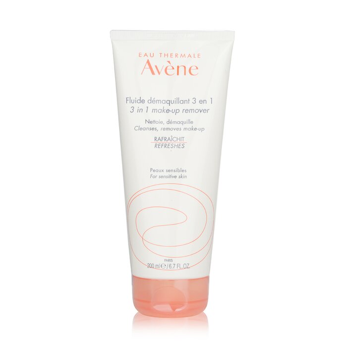 Avene 3-in-1 make-up remover for face and eyes, 200ml/6.7oz